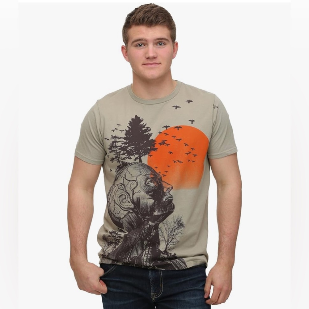 Junk Food The Hangover Human Tree Men's T-Shirt Size M